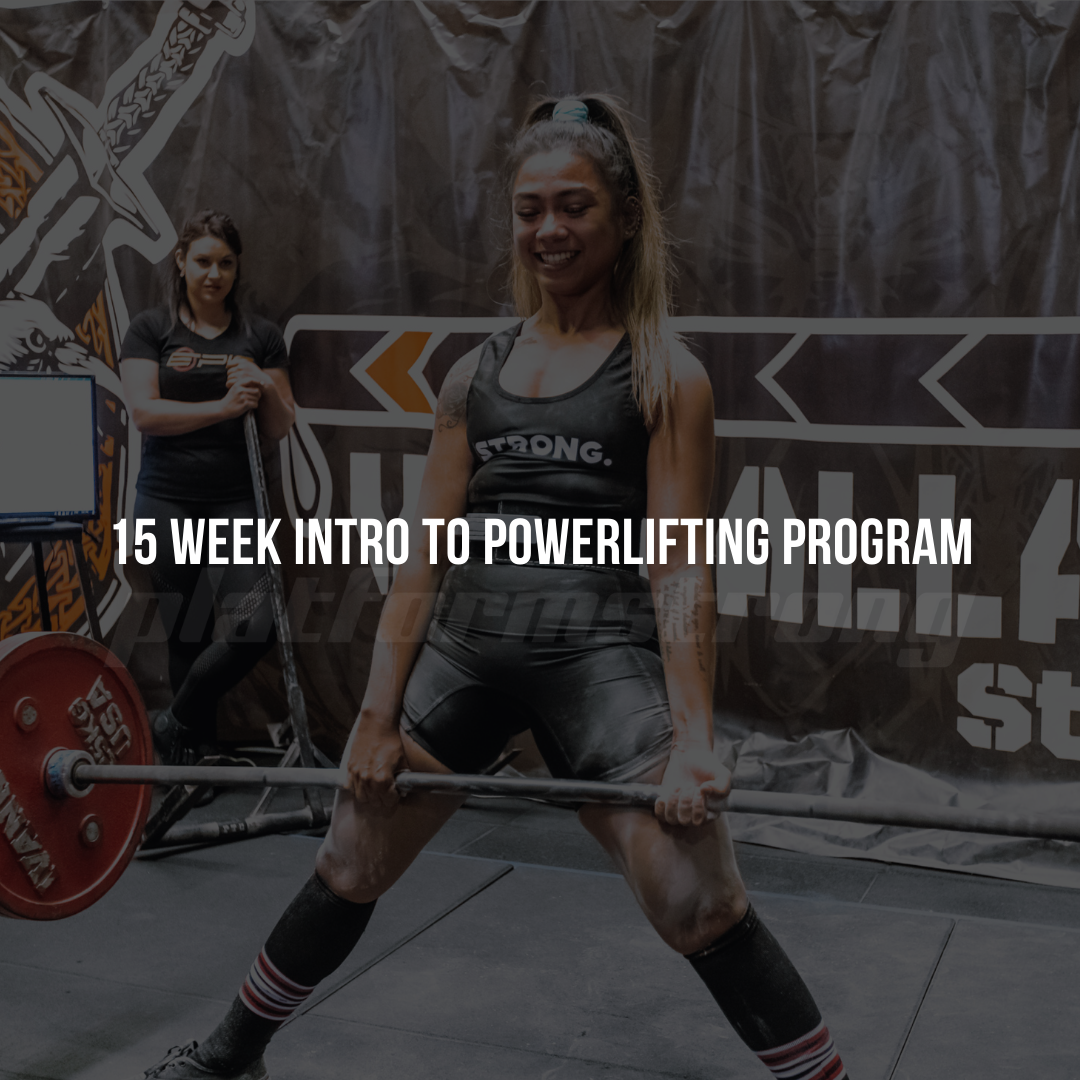 Deadlift powerlifting program sale
