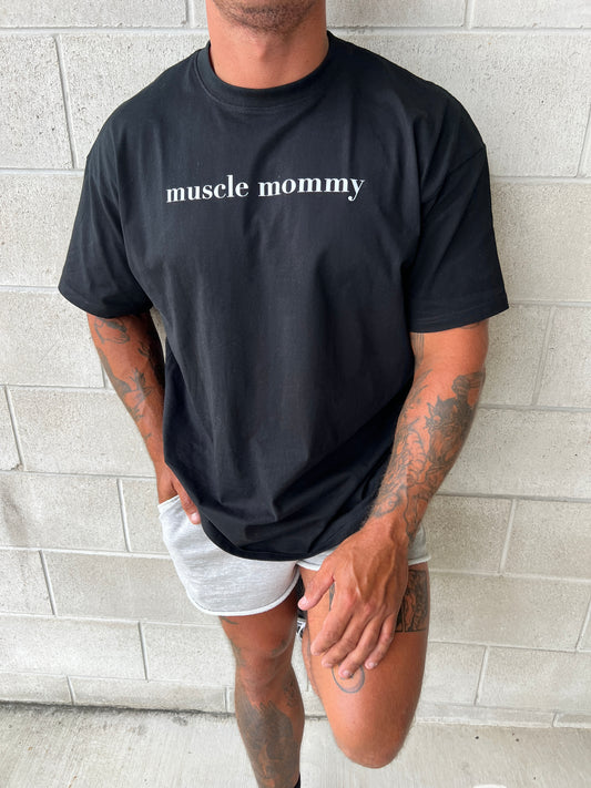 Muscle Mommy Tee - Black